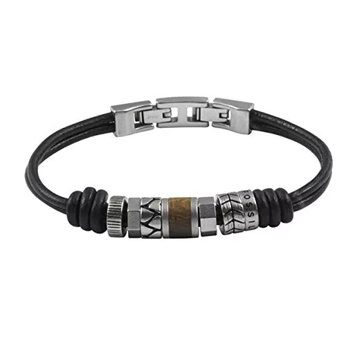 Fossil Bracciale da Uomo in Acciaio Inossidabile - Modello JF84196040
