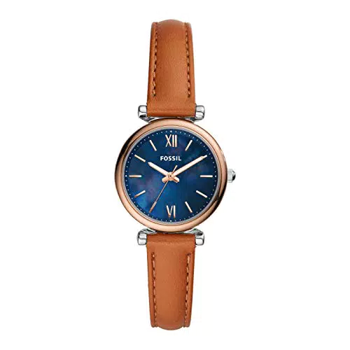 Fossil Orologio Carlie Mini Ladies con movimento al quarzo e cassa in acciaio