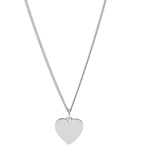 Fossil Collana da Donna Vintage Iconic in Acciaio Inossidabile JF03330040
