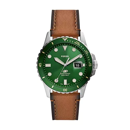 Fossil Orologio Blue da uomo, movimento a tre lancette
