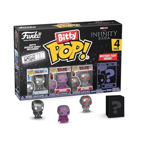 Funko Bitty Pop! Marvel - Iron Man - Mini Figure Misteriosa da Collezione