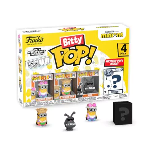 Funko Minions - Young Gru - Mini Figura Misteriosa - Idea Regalo e Cake Topper