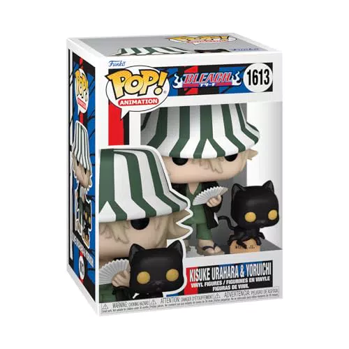 Funko POP! Kisuke Urahara con Yoruichi - Figura da Collezione per Fan di Anime