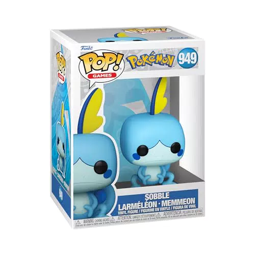 Funko POP! Pokemon - Sobble - Figura in Vinile da Collezione per Fan e Collezionisti