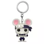 Funko POP! Keychain - Demon Slayer Muscle Mouse - Mini Figura da Collezione