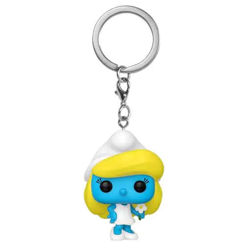 Funko POP! Keychain Smurfette - Mini Figura da Collezione per Fan e Regali