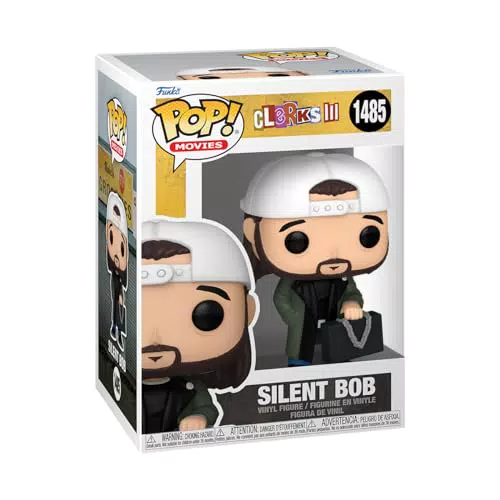 Funko POP! Clerks 3 - Silent Bob - Figura in Vinile da Collezione per Fans