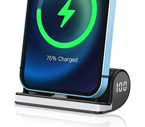 GAOEEIN Mini Power Bank 15W PD con LED Display per iPhone e altri dispositivi