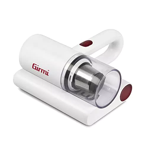 Girmi AP21 Battimaterassi con Luce UV, Filtro HEPA e Alta Potenza 10 kPa