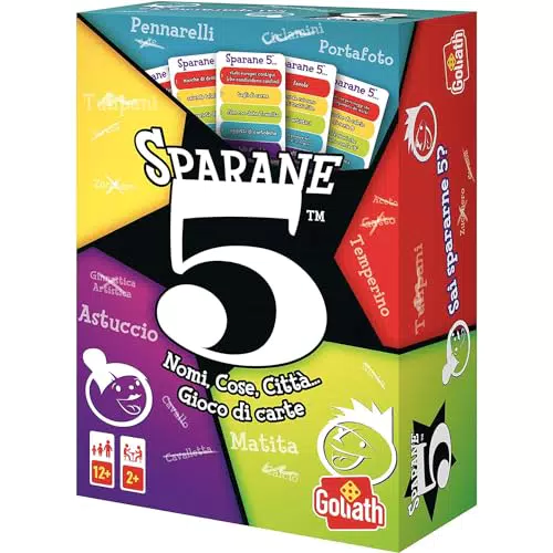 Goliath Sparane 5 - Gioco di Società e Carte per la Famiglia, 12+ anni