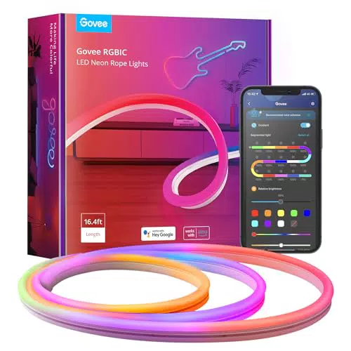 Govee Striscia LED RGBIC con Controllo App e Sincronizzazione Musicale