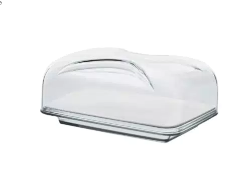 Guzzini Copriformaggio Rettangolare Gocce, 25.5 x 18 x h11.5 cm