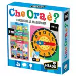 Headu Orologio Educativo Che Ora È per Bambini 5-10 Anni, Made in Italy