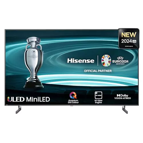 Hisense 65U62NQ Mini-LED 4K Smart TV con Dolby Vision IQ e Alexa Integrata