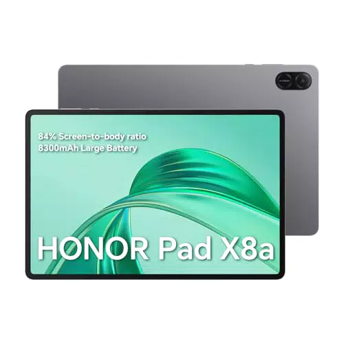 Honor Pad X8a - Tablet Wi-Fi 11" 4 GB RAM, 128 GB, schermo 90 Hz, Android 14