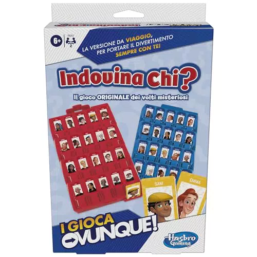 Gioco Indovina Chi? - Gioco Portatile per 2 Giocatori, Perfetto per Viaggi