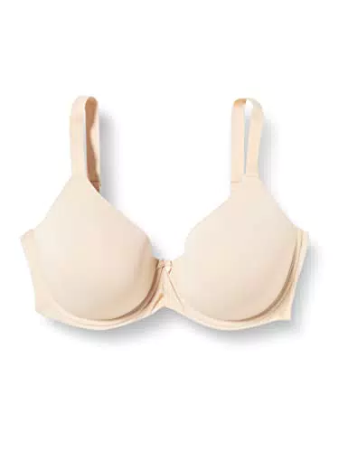 Iris & Lilly Reggiseno in Microfibra a Copertura Totale per Donna