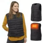 Iris Ohyama Woozoo Gilet Riscaldato Uomo, 4 Livelli di Comfort Termico