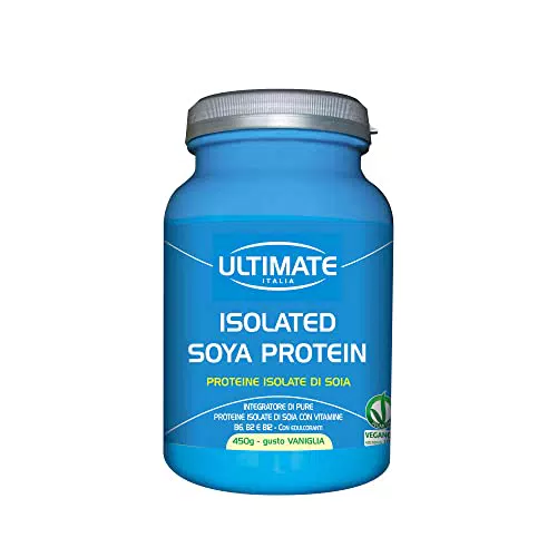 Ultimate Italia Proteine Isolate di Soia 100% Vegetali per Vegani e Intolleranti