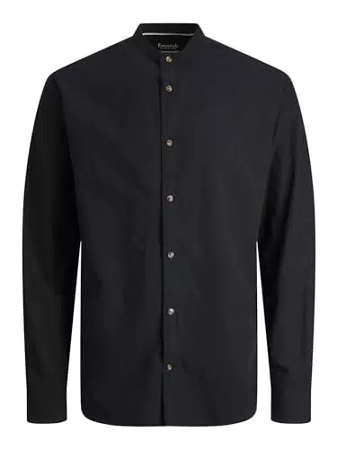 Jack & Jones Jjesummer Camicia in Lino a Maniche Lunghe e Pantaloni Chino