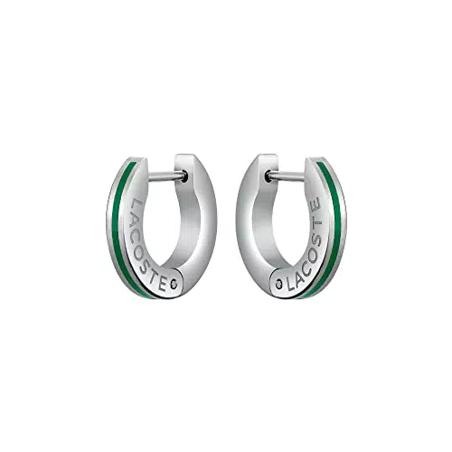 Lacoste Orecchini da Uomo Collezione Baseline Modello 2040087