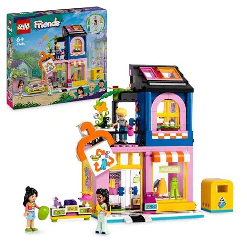 LEGO Friends Boutique Vintage - Negozio Giocattolo di Vestiti, Idea Regalo 42614
