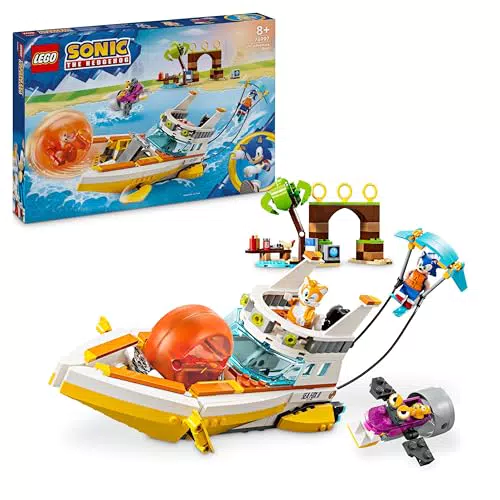 LEGO Sonic the Hedgehog - Aeroscafo delle Avventure di Tails, Giocattolo per Bambini