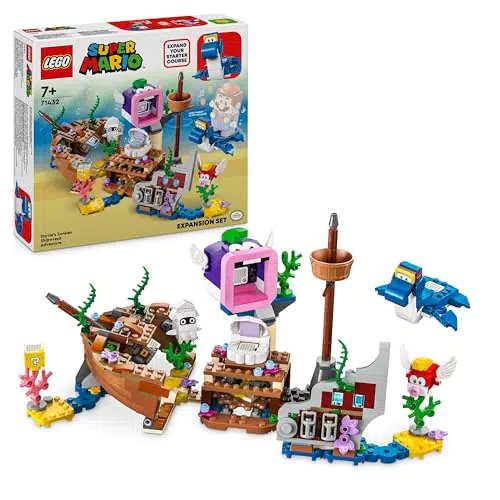 LEGO Super Mario Veliero Sommerso di Dorrie - Pack di Espansione per Bambini