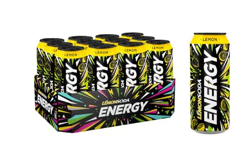 Lemonsoda Energy Drink al Limone con Succo di Limoni Siciliani e Vitamine