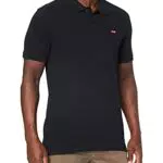 Levi's Levis Hm Polo Mineral Black, Polo Uomo, Nero