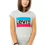 Levi's Lvg Sportswear Logo Tee Bambine e Ragazze, Grigio