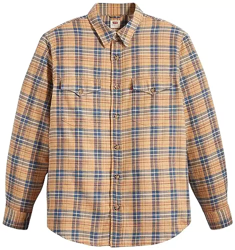 Levi's Camicia Uomo Relaxed Fit Western Krishan Plaid