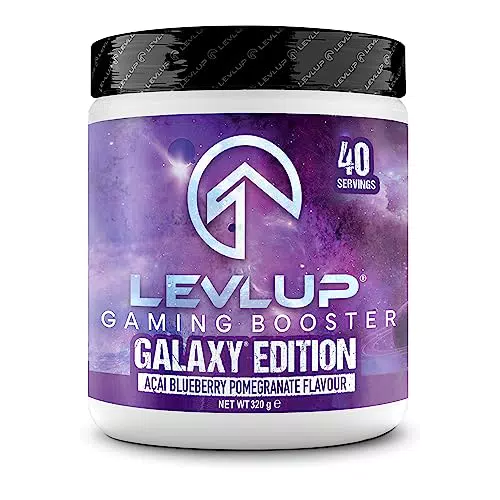 LevlUp Galaxy Edition - Bevanda Energetica in Polvere per Gaming con Taurina e Caffeina