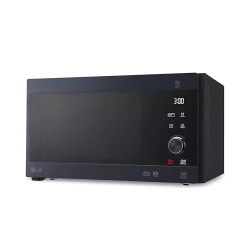 LG MH6565CPW Microonde con Grill e Smart Inverter, 1000 W, EasyClean