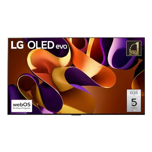 LG OLED65G45LW Smart TV 4K, Processore α11, Dolby Vision, Wi-Fi 6, webOS24