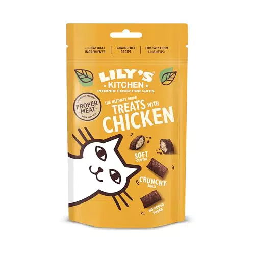 Lily's Kitchen Snack con pollo per gatti - Delizie per il tuo felino