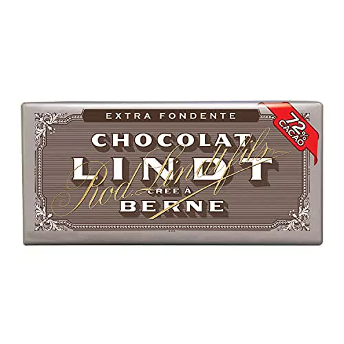 Lindt Tavoletta Extra Fondente 72% Cacao - Cioccolato di Qualità Superiore
