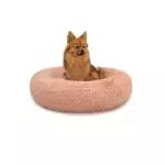 Lionto Letto per Cani Rotondo Donut per Gatti