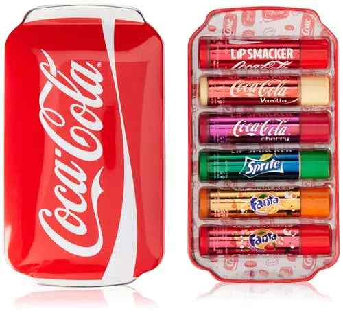 Lip Smacker Burrocacao Coca-Cola Collection con Mascherina Notte Inclusa