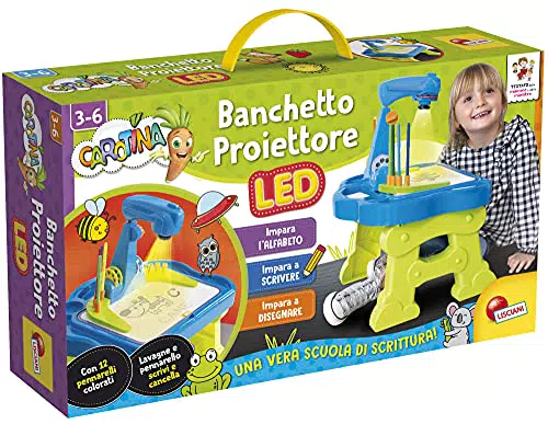 Lisciani Giochi Carotina Banchetto Proiettore LED