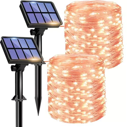 Litogo Catena Luminosa LED Esterno 120 Luci Decorative per Giardino e Feste
