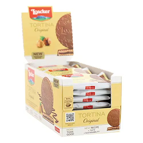 Loacker Tortine Gran Pasticceria con Crema alla Nocciola e Cialde Wafer