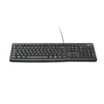 Logitech K120 Tastiera USB Plug-and-Play per Windows, Layout Italiano QWERTY