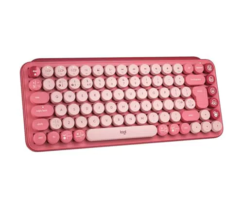 Logitech POP Keys Tastiera Meccanica Wireless con Tasti Emoji Personalizzabili