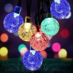 Luci Natale Solari Esterno - Catena Luminosa 8 Modalità per Giardino e Patio