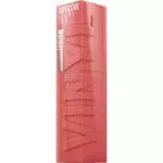 Maybelline New York Rossetto Liquido Super Stay Vinyl Ink, Effetto Brillante 16H