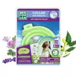 Menforsan Collare Luminescente Anti-Insetti per Cani con Repellenti Naturali