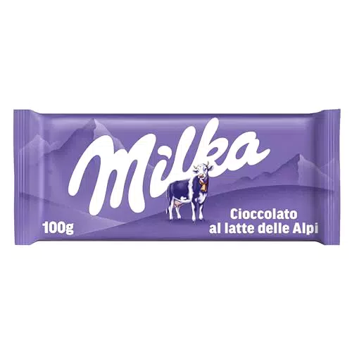 Milka Tavoletta di Cioccolato al Latte Classica con Cacao Sostenibile