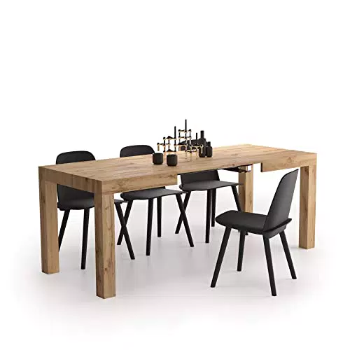 Mobili Fiver Tavolo Allungabile First per Cucina e Soggiorno, Made in Italy