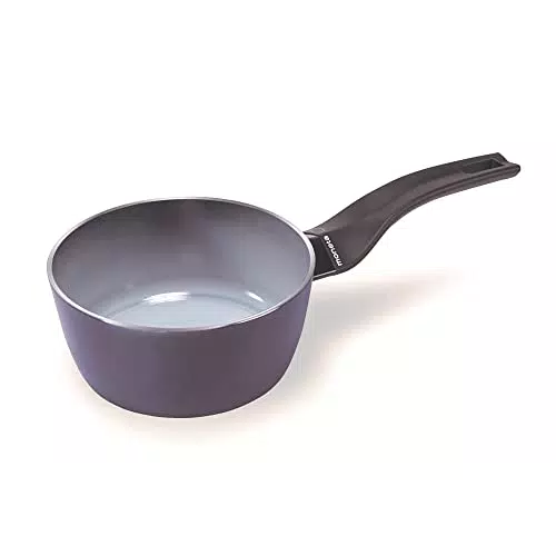 Finegres Casseruola Antiaderente Naturale 16 cm per Induzione, Made in Italy